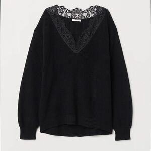 H&M Eyelash Lace Sweater